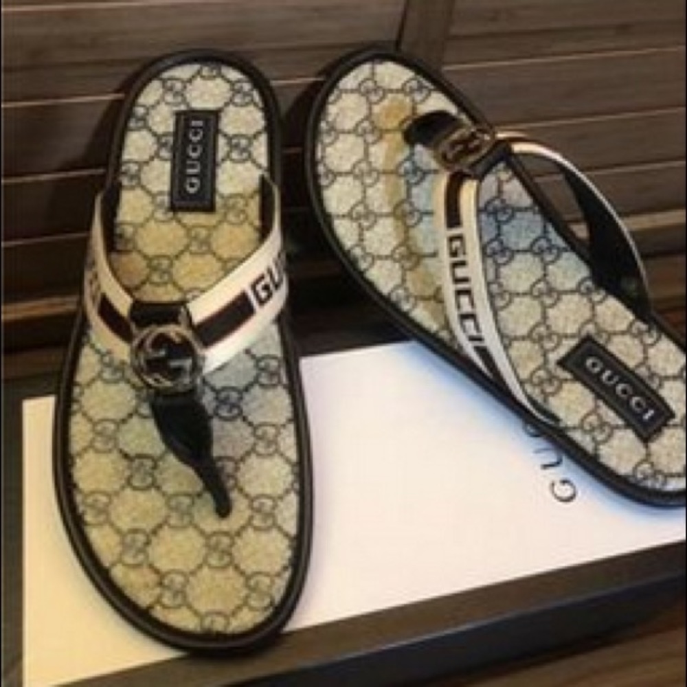Brand New Gucci flip flops eu 38-44